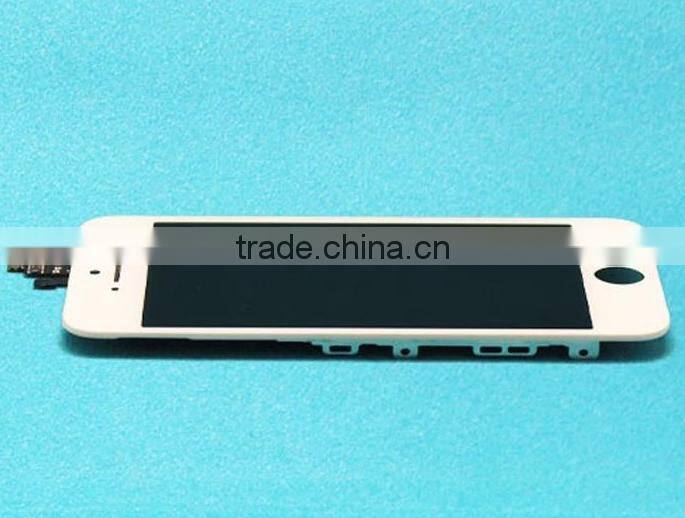 Quality A+ Lcd Black White LCD Display Touch Screen Digitizer Full Assembly For IPhone 5 5S 5C Replacement Repair Parts