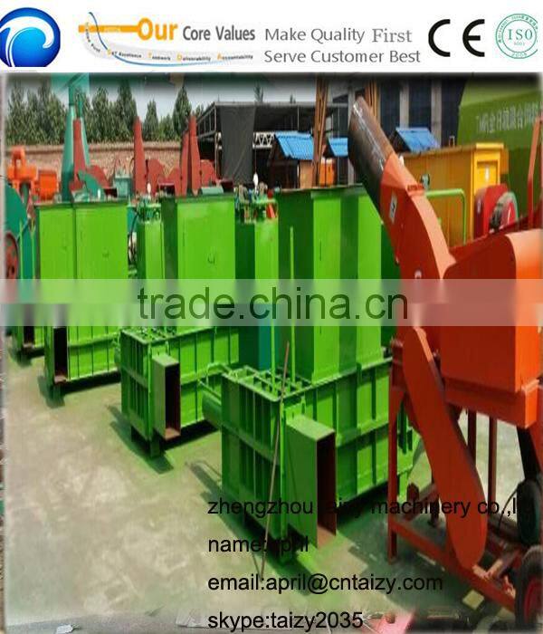 Automatic waste paper baler machine