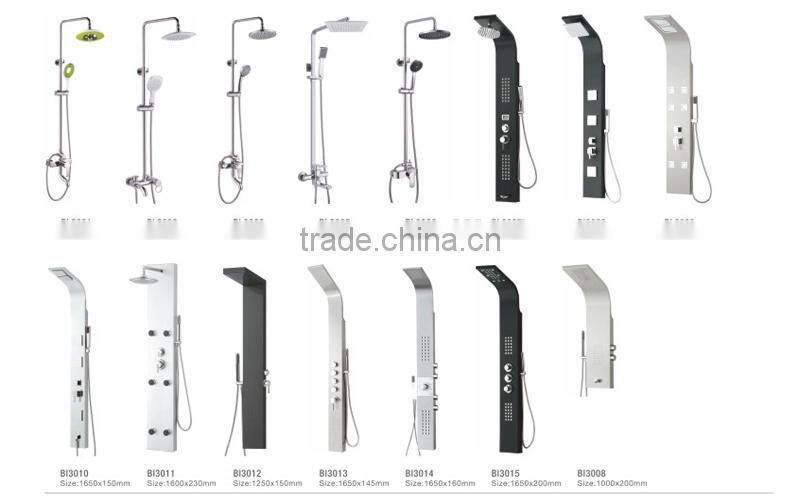 2014 new products Seasummer 100% Acrylic solid surface bathtub for hotel project with mix valve shower