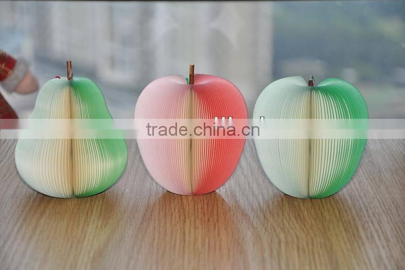 2014 wholesale office sticky note apple and pear
