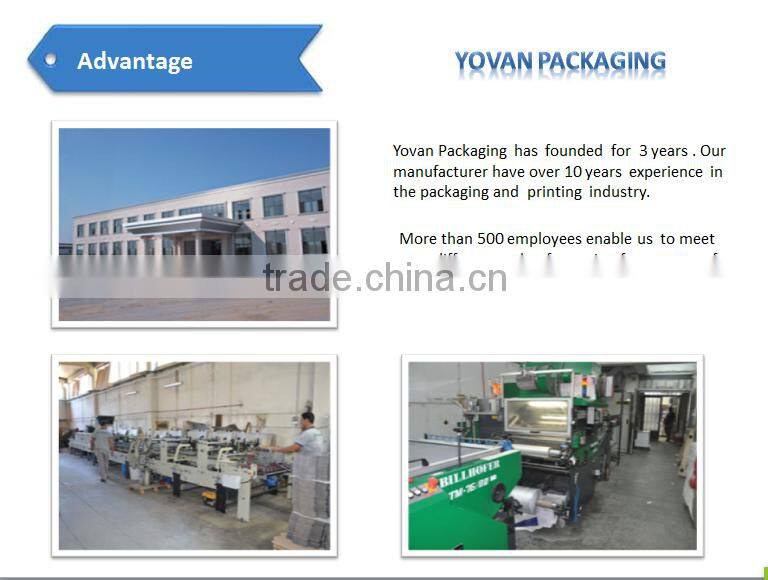 Shinning Blue Customized Color Artpaper Facial Mask Masque Face Mask Pack Pillow Box