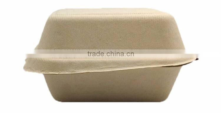 Environmental disposable paper pulp food packaging
