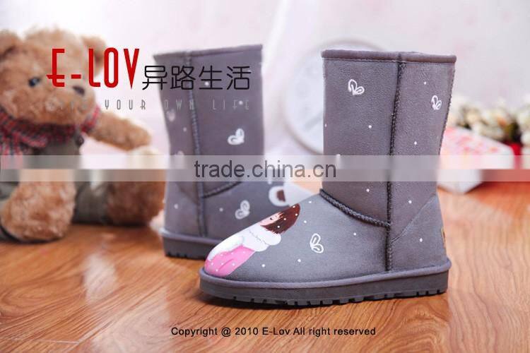 NO.U002G Latest design women winter shoes/Women shoes winter/Ladies winter shoes