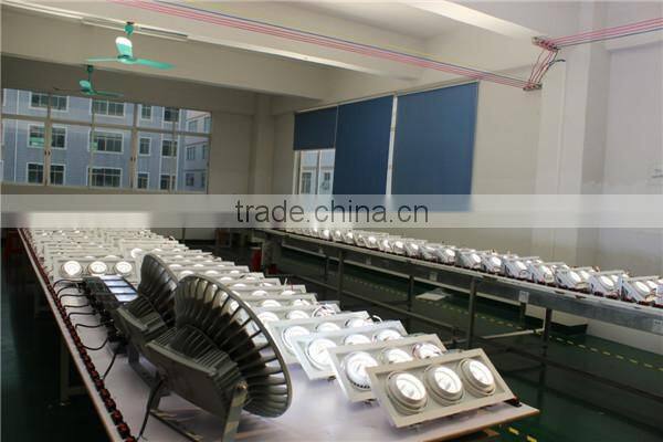 20w 30w 40w 60w 90w adjustable recessed rectangle led grille light