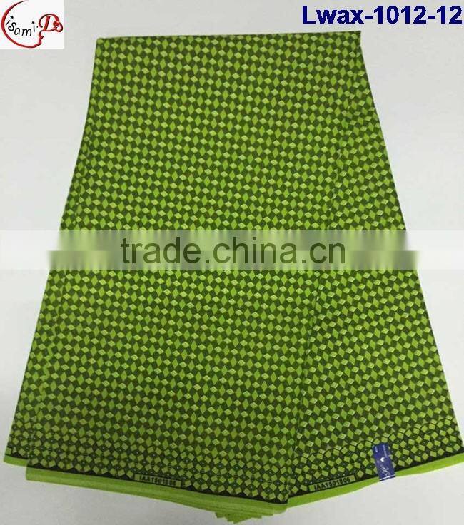 Lwax-1012-9 royal blue African Jacquard style cheap wholesale african wax print fabric