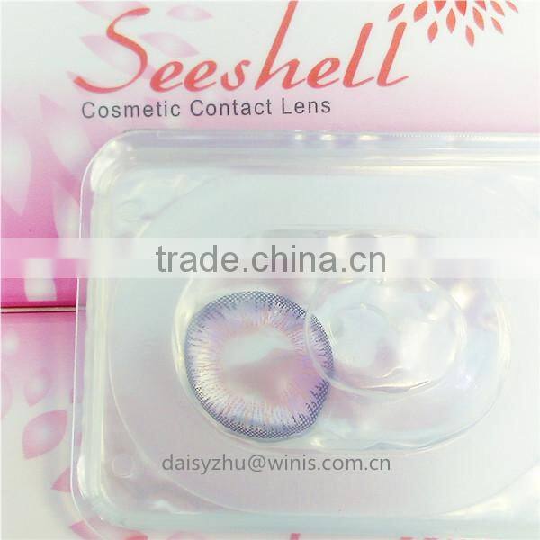 Seeshell green eyewear wholesale 5 colors korean contact lenses
