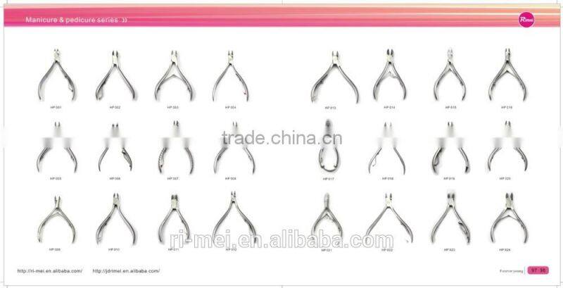manicure stainless steel cuticle nipper