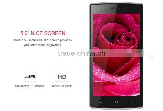 ELEPHONE G4 MTK6582 1.3GHz 5.0'' IPS Android 3G Smartphone White