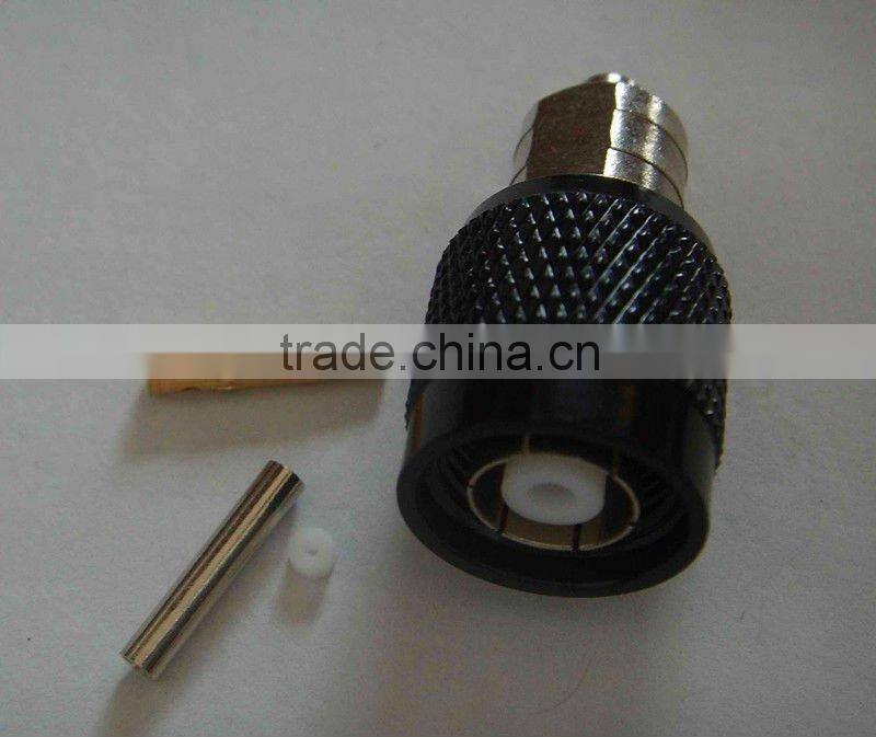 ET-2901 TNC Connectors Male Clamp Straight For Cable