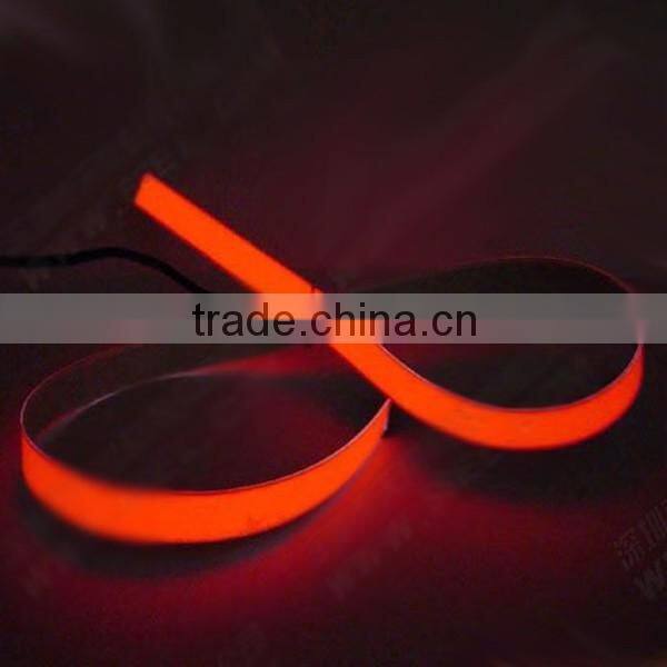 cheap el tape strip/yellow el tape/el car sign