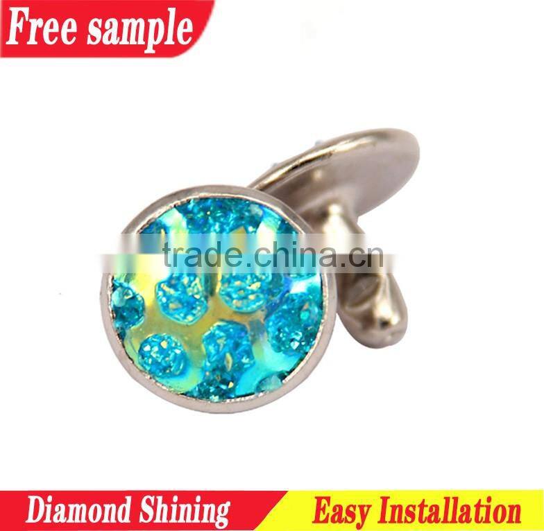 Circle design Rivet Rhinestone decoration shoes buckles