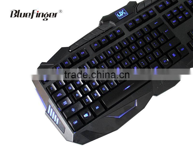 Custom Mac Keyboard and 2400DPI Adjustable USB backlit mouse