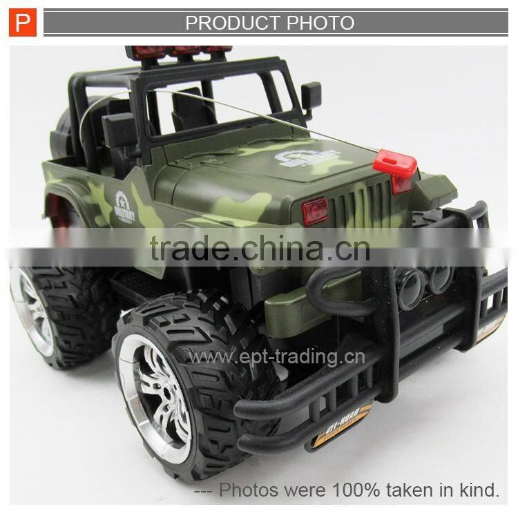 Hot sale 4channels radio control toy rc jeep truck for kids