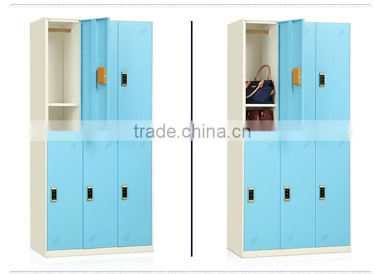 office furniture 6-door clothing steel locker
