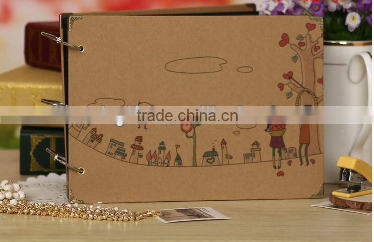 Promotional stationary cheap A4 A5 A6 printed notebook for kids