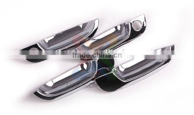 SET ABS CHROME DOOR HANDLE BOWL INSERTS COVER DOOR HANDLE BOWL FOR VERNA 2004