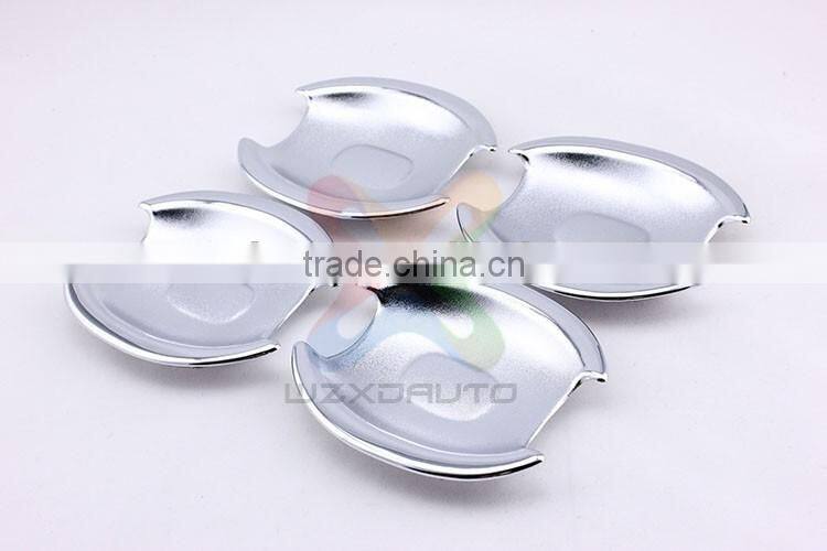 SET ABS CHROME DOOR HANDLE BOWL INSERTS COVER HANDLE BOWL FOR RENAULT KELEOS 2012