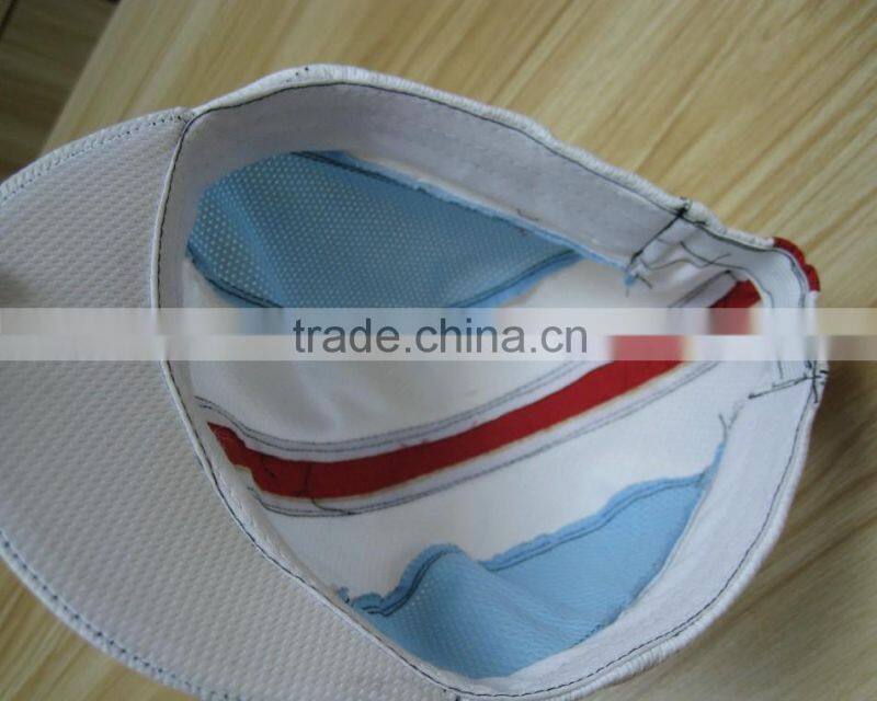 cycling cap polyster material print logo bike hat