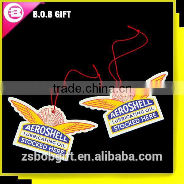 Pretty cotton paper hanging car air freshener