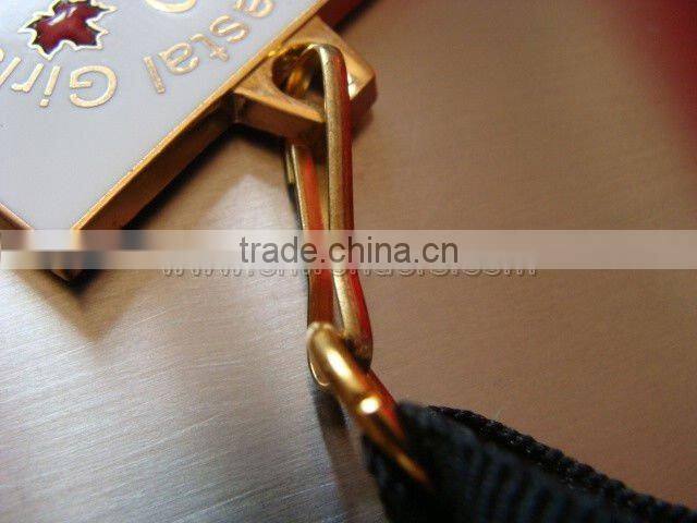 Beautiful gold zinc alloy sports medal