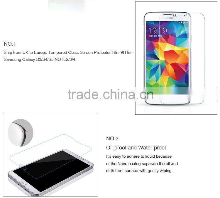 Top Sale Mobile Phone Screen Protector Toughened Membrane for Samsung