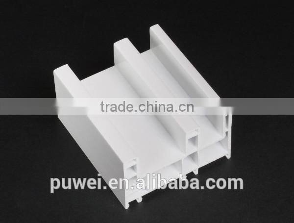 60 white pvc profile for window and doors