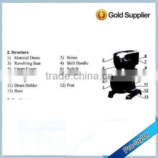 5L Stand Type Stainless Steel Multifunctional Kitchen Food Fruit Mixer