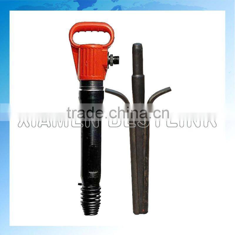Pneumatic jack hammer rock splitter and wedges & shims