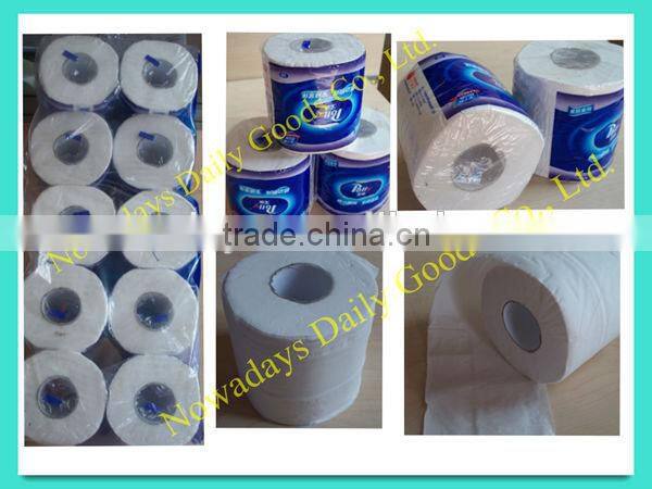 Best quality 100% virgin wood pulp soft comfortable toilet paper