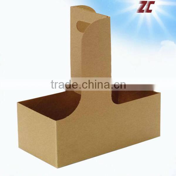 Factory Direct Sale Take Away Kraft Paper beer carrier