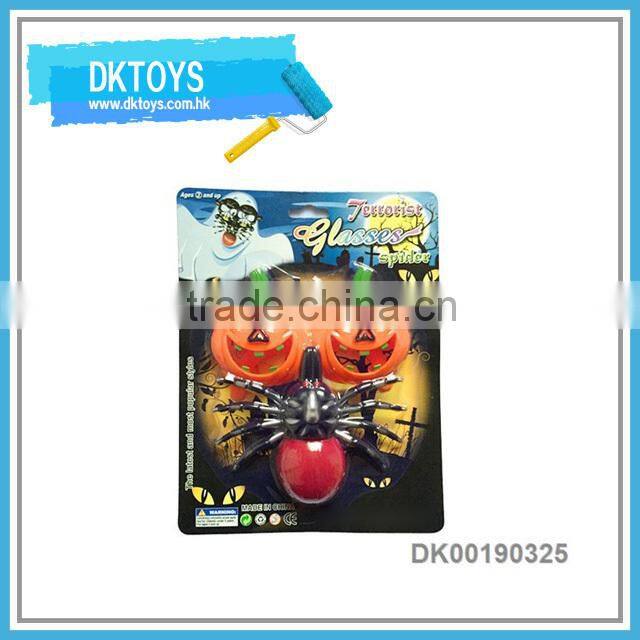 Festival Pumpkin Shape Funny Plastic Halloween Glasses With Mouse