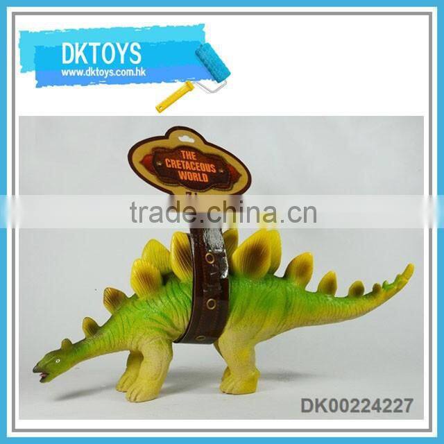 Roto cast dinodsaur soft pvc dinosaur with PP cotton stuffed