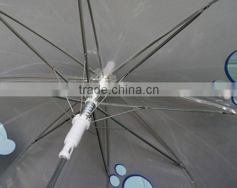 Automatic kid umbrella rain transparent umbrella