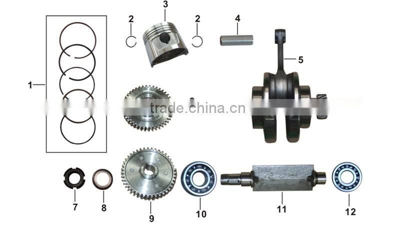 High material ring set piston assy gear comp for sale for FT180