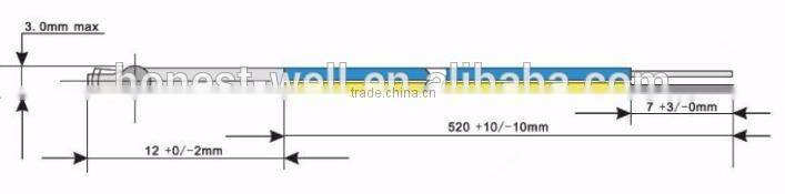 PTC sensor for motor thermal control