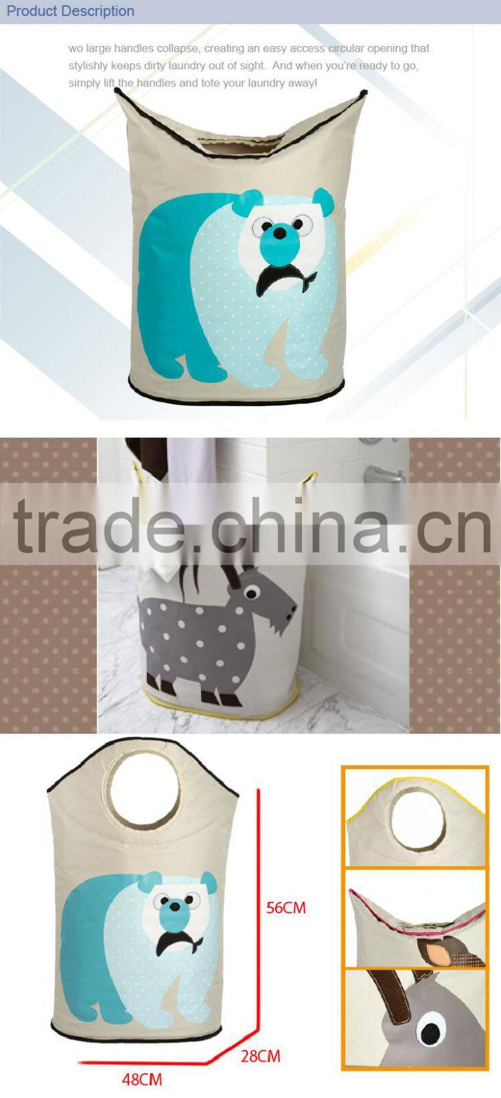 cloth organizer laundry hamper clothes container folding canvas box cloth storage basket cloth laundry hamper