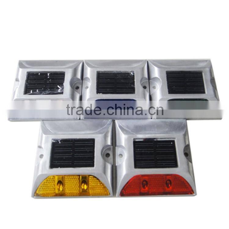 Starlight red flashing light high way cat eye reflective road stud