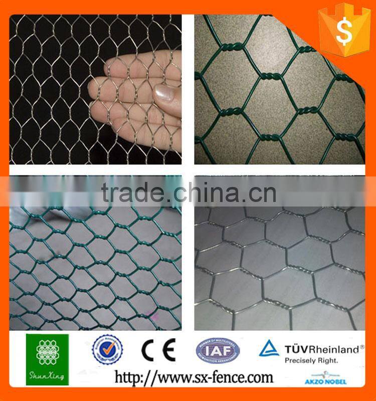 Anping Factory direct hexagonal wire netting with best price and quality