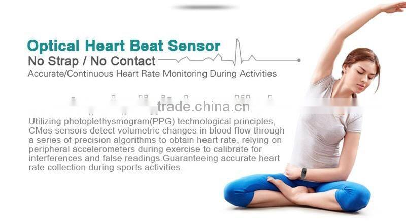 JW86 Smart Wristband with Heart Rate Monitor Fitness Tracker Bluetooth Smartband Smart Bracelet for Smart Phone