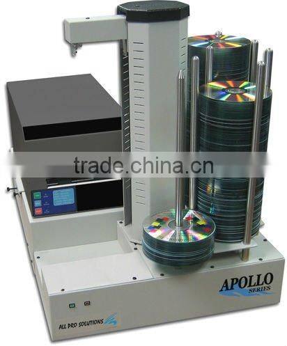 Automated CD DVD Blu-Ray Disc Printer Station w/ Black Thermal Printer