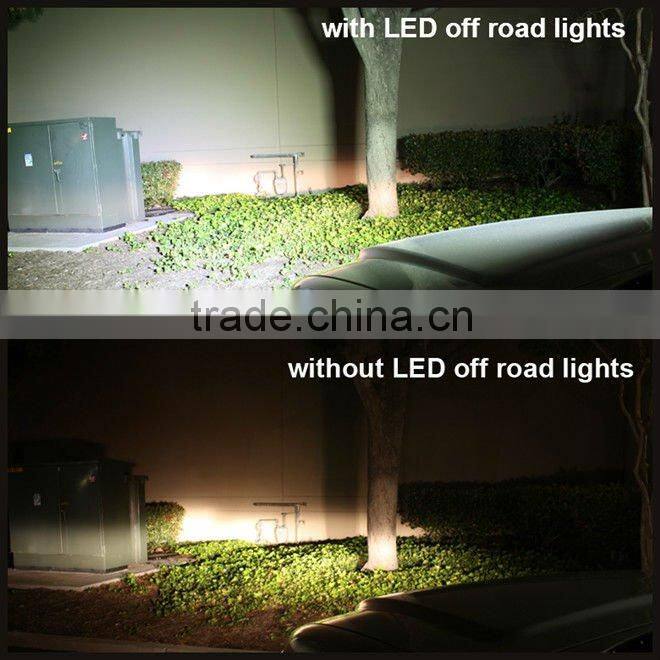 Double row 4inch 18w 4X4 offroad led light bar