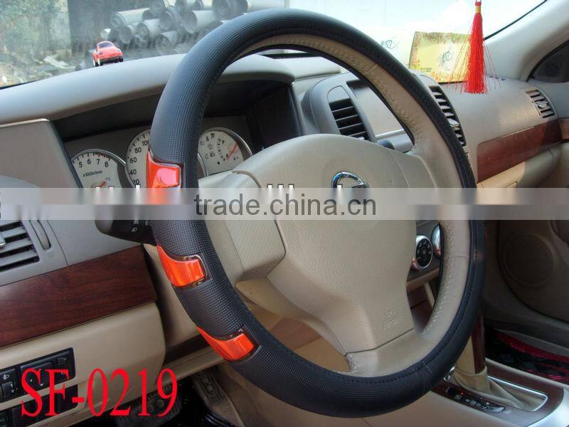 Hot sale PVC reflective cover for steering wheel from China factory