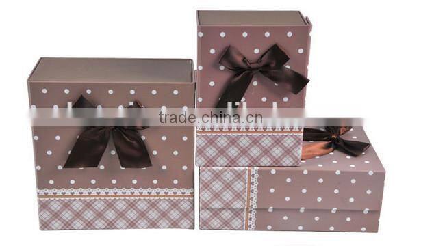Top quality handmade paper box for gift packing
