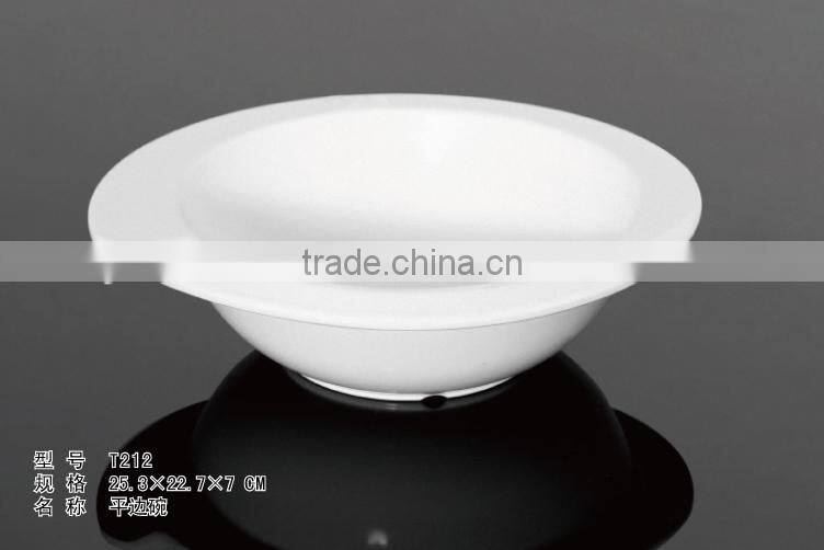 high quality cutomized unbreakable 100% melamine food grade customized Plastic coconut shell bowl