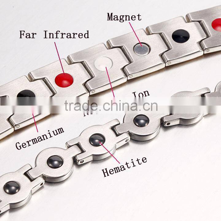 5 in 1 Disc Power Women Surgical Steel Jewelry