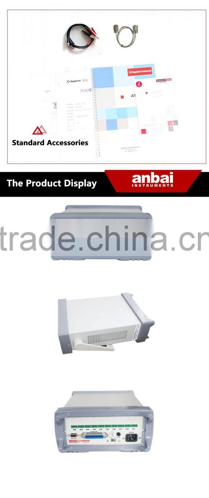 AT5210 Multi-Channel Battery Tester with TFT True Color LCD Display