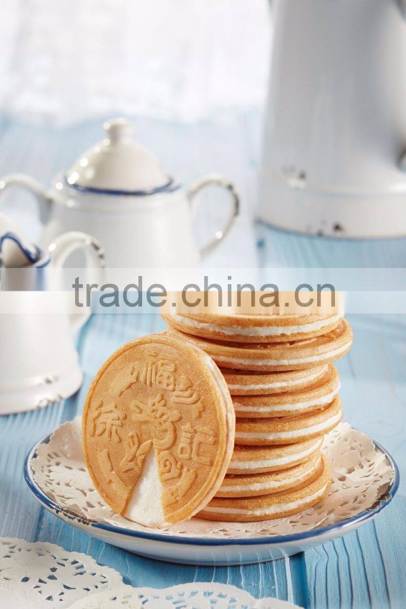 HFC 5306 French Filling Cookies, biscuits with taro flavor