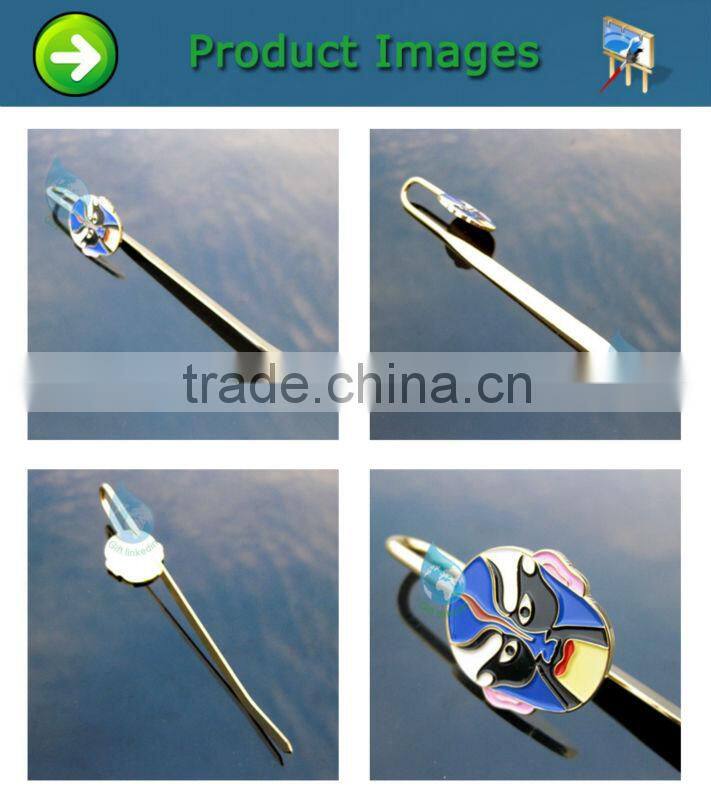 chinese peking opera metal book mark new trend fashion