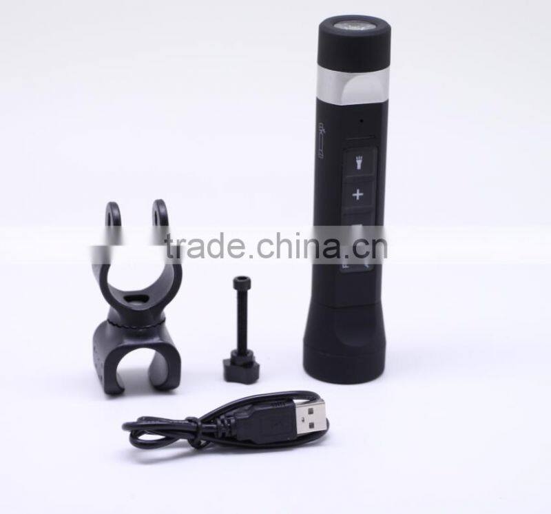 2015 multifunction 2200MAH power bank with torch,FM and MP3