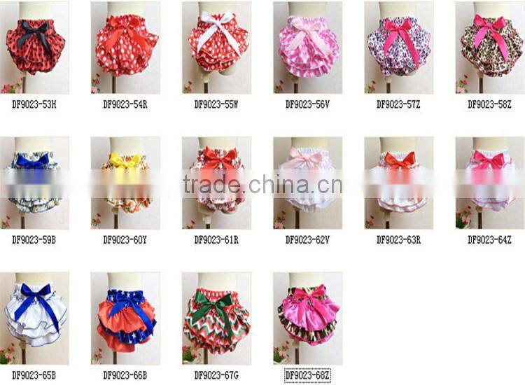 Stock Girls Bloomer Turquoise Ruffle Photo Prop Style Kids Diaper Cover Bloomer